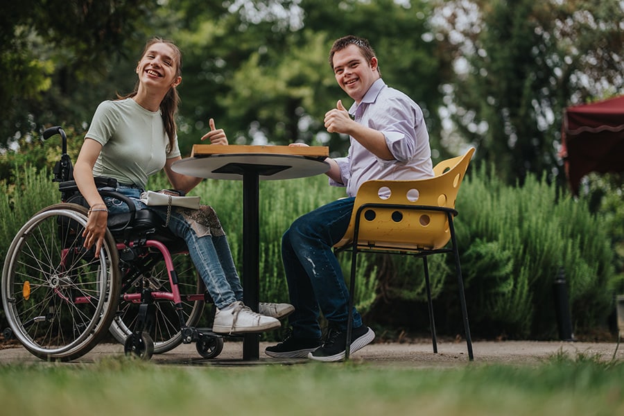 Social groups for high school seniors with disabilities in Idaho.